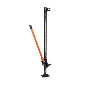 48" High Lift Ratcheting Off Road Utility Farm Jack (Color: Orange, Type: Farm Jack)